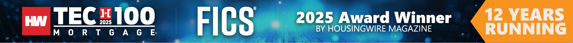 FICS® has been named to Housing Wire’s HW Tech100 list every year since the award’s inauguration in 2014.