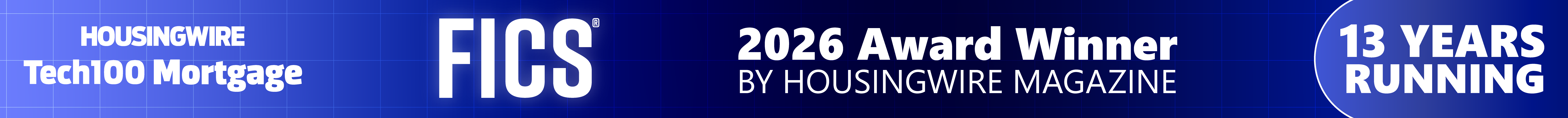 FICS® has been named to Housing Wire’s HW Tech100 list every year since the award’s inauguration in 2014.